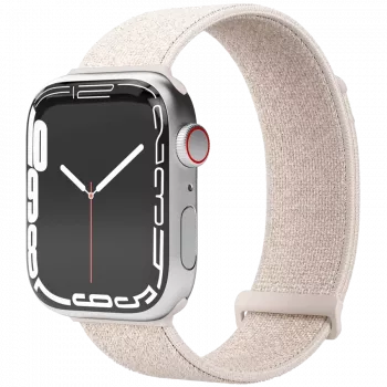 VONMÄHLEN Fitness Loop 2 Watch Band for Apple Watch 40/41/42mm, Cream