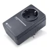 H-Tronic 1114730 Inrush Current Limiter SCL 3680 IP20, 16 A, 3680 W, Schuko Plug-In, Black