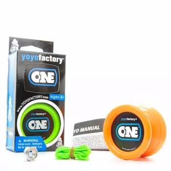 YoYoFactory YO-YO ONE Beginner Yo-Yo, Orange