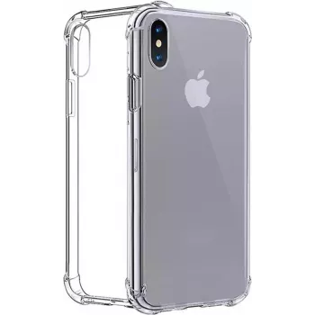CYOO Four Corners Silicone Case for Apple iPhone XS Max - Transparent