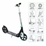 MUUWMI AU 566 Aluminium Kick Scooter, Turquoise, 205 mm Wheels