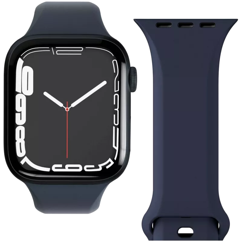 VONMÄHLEN Classic Band 2 for Apple Watch 44/45/46/49mm, Navy