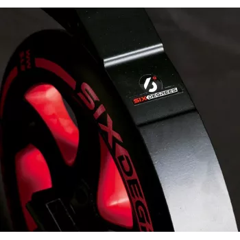 Six Degrees AU 513 Kick Scooter 230 mm / 215 mm Red