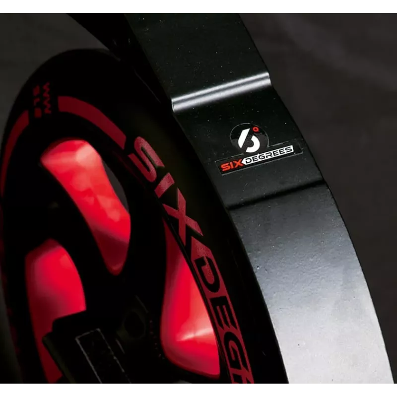 Six Degrees AU 513 Kick Scooter 230 mm / 215 mm Red