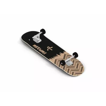 MUUWMI AU 541 Complete Skateboard, 31 x 8 inch Canadian Maple Deck, ABEC 7 Bearings, Forest Theme