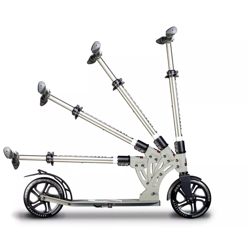Six Degrees AU 589 Kick Scooter, 205 mm Wheels, Anthracite