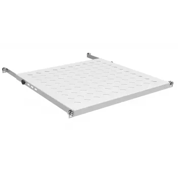 IT-BUDGET 19 inch Fixed Rack Shelf 0.5U 450mm Deep 80kg Light Grey 12WZ82648003450011
