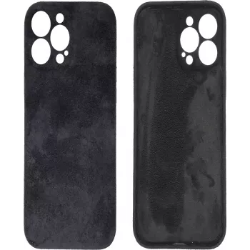 CYOO Alcantara Soft Case for Apple iPhone 14 Plus - Black CY122787