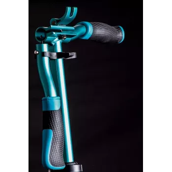 Six Degrees AU 514 Kick Scooter 230 mm Front / 215 mm Rear Wheels, Turquoise