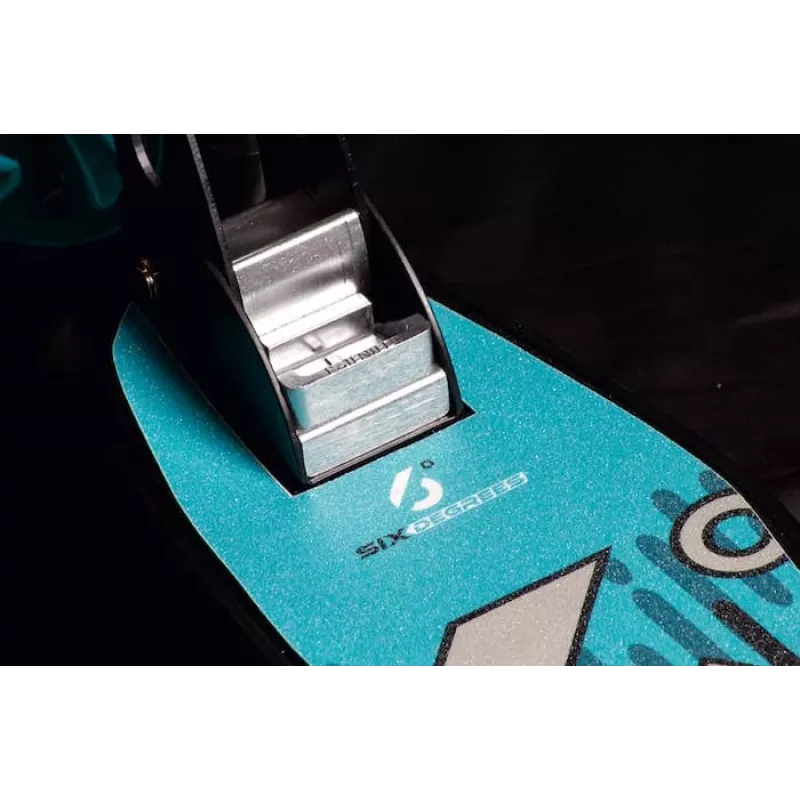 Six Degrees AU 514 Kick Scooter 230 mm Front / 215 mm Rear Wheels, Turquoise
