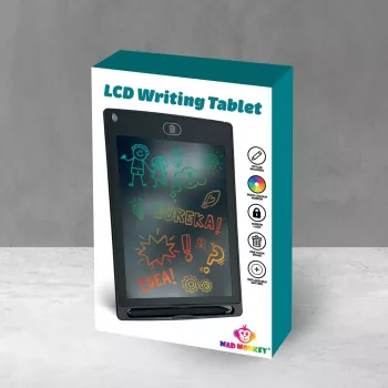 Mad Monkey Multi Colour Tablet Sketch Pad 8.5 Inch LCD Drawing Board with Stylus 2000102