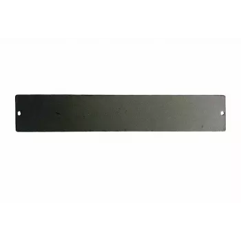 IT-BUDGET 19 inch Rack Blanking Panel with Cable Entry, 1U, Black, for SWA Cabinets with Removable Side Panels 90ITB19WSBPKES