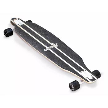 MUUWMI AU 559 Longboard Skateboard, 8-Ply Maple Deck, ABEC 7 Bearings, 70mm Wheels, Wood
