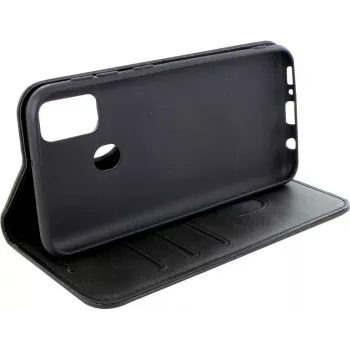 CYOO Premium BookCase for Apple iPhone 13 Pro, Black Faux Leather CY122556