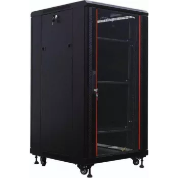 IT-BUDGET 19-Inch Server Rack SRK 27U 600x1000 mm Flatpack Black 90ITB19SRK27610GSN