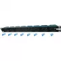 Liebernetz 19 inch 1U Rack Fan Unit - Horizontal Exhaust, 95 m³/h, 12V DC, 34 dB, Black (90LN19LUE1HE8BR)