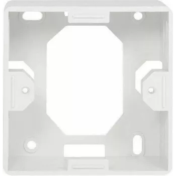 IT-BUDGET Surface Mount Housing for Flush-Mount Data Outlets - Signal White (90ITBAG9003)
