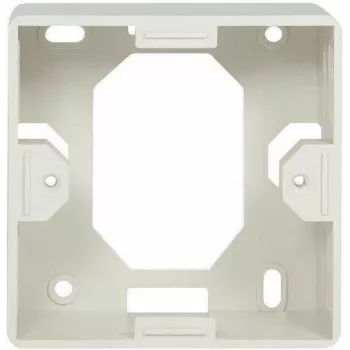 IT-BUDGET Surface-Mount Housing for Flush-Mount Data Outlets - Pure White (90ITBAG9010)