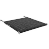 IT-BUDGET 19 inch Fixed Rack Shelf 0.5U 450mm Depth 80kg Black 12WZ82648003450161