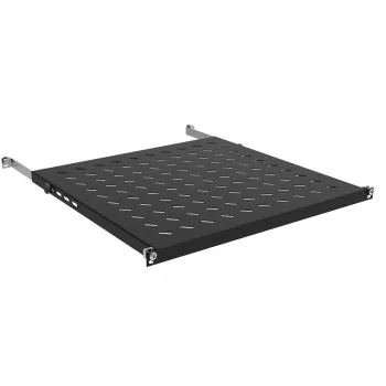 IT-BUDGET 19 inch Fixed Rack Shelf 0.5U 450mm Depth 80kg Black 12WZ82648003450161