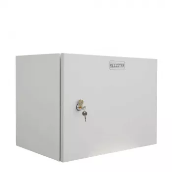 IT-BUDGET 19 inch Wall-Mount Network Cabinet Easy, 9U, 600x400mm, Solid Steel Door, Light Grey 90RR19CWV964MG