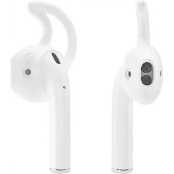 CYOO Sport Silicone Ear Tip Covers for Apple AirPods - White (CY121414)
