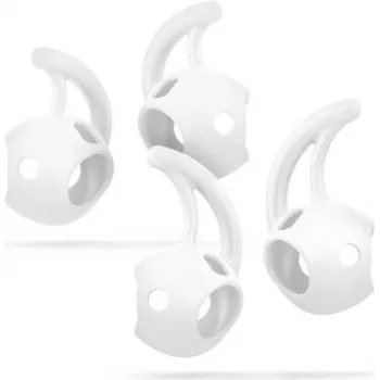 CYOO Sport Silicone Ear Tip Covers for Apple AirPods - White (CY121414)