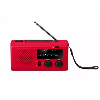 Reflexion TRA2755 Red Retro Portable Radio with FM/AM Tuner