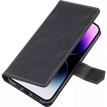 CYOO Premium BookCase Wallet Case for iPhone 14 Pro, Black CY122793