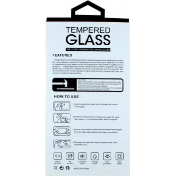 CYOO Apple iPhone XS Max Tempered Glass Screen Protector 6D Full Coverage Black