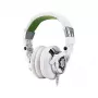 Thermaltake Tt eSPORTS Dracco White Circumaural Gaming Headset with 50mm Drivers, Dual 3.5mm, In-line Controls
