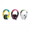 Thermaltake Tt eSPORTS Dracco White Circumaural Gaming Headset with 50mm Drivers, Dual 3.5mm, In-line Controls