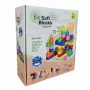 Gerardo's Toys Soft Building Blocks Set, 71 Pieces, EVA Foam, Multi-color