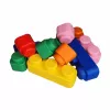 Gerardo's Toys Soft Building Blocks Set, 71 Pieces, EVA Foam, Multi-color