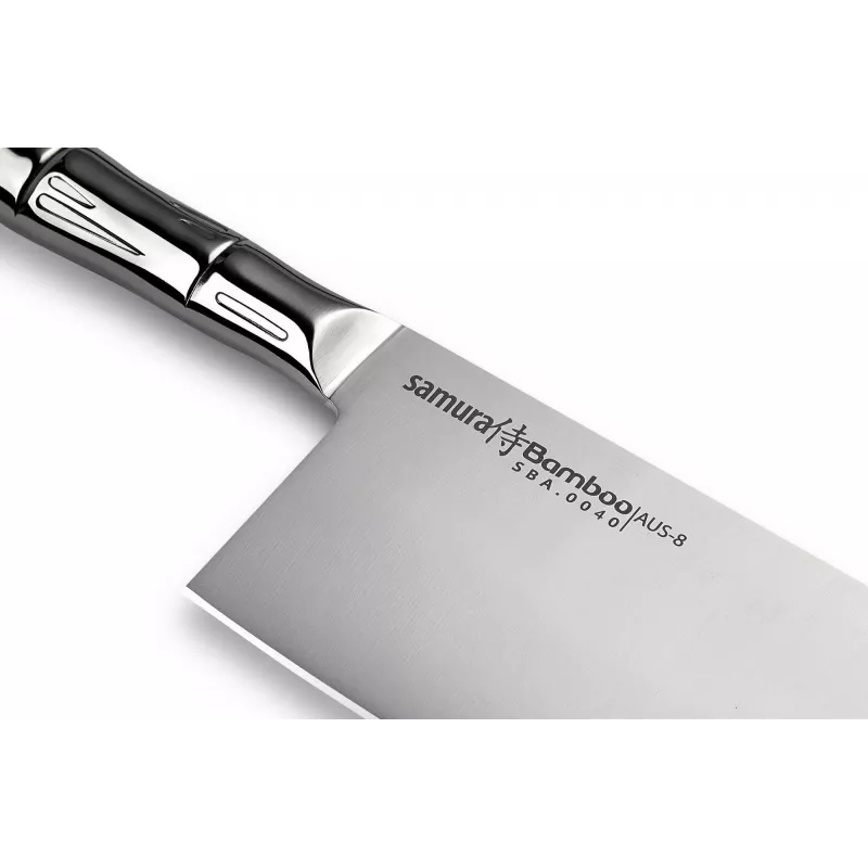 SAMURA Harakiri Nakiri Knife 180 mm Bamboo Handle