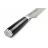SAMURA Harakiri Bread Knife 230 mm Serrated Edge, AUS-8 Stainless Steel, Black ABS Handle
