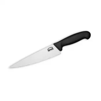 SAMURA Harakiri Chef's Knife 200 mm AUS-8 Stainless Steel, Full Tang, Black ABS Handle, Satin Finish