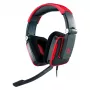 Thermaltake Tt eSPORTS SHOCK Gaming Headset - Royal Red, Wired 3.5mm, Over-Ear, Retractable Mic, Foldable