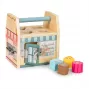 Gerardo's Toys Wooden Lock House Activity Toy for Toddlers 18m+