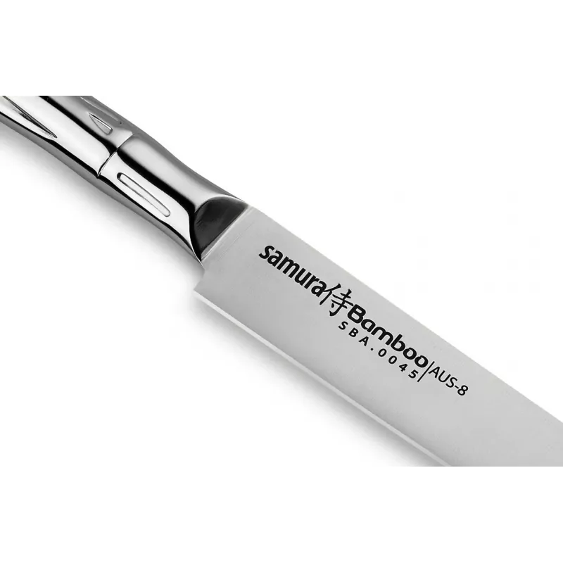 SAMURA Harakiri Fillet Knife 200 mm AUS-8 Stainless Steel, ABS Handle, Satin Finish
