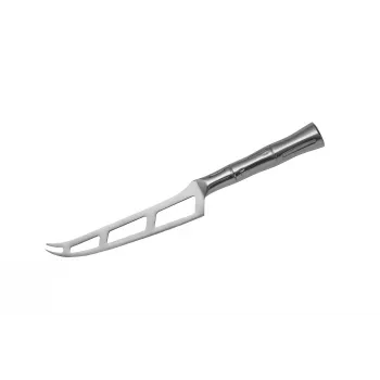 SAMURA Harakiri Cheese Knife 135 mm AUS-8 Steel Serrated Black ABS Handle