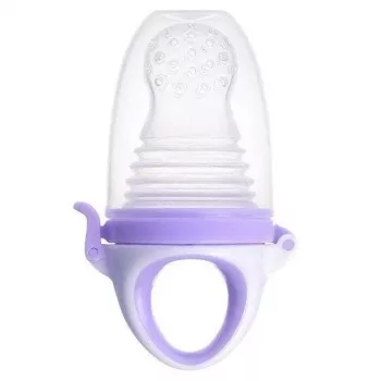 Kidsme Food Feeder Plus Baby Feeding Device from 6 Months, Lavender