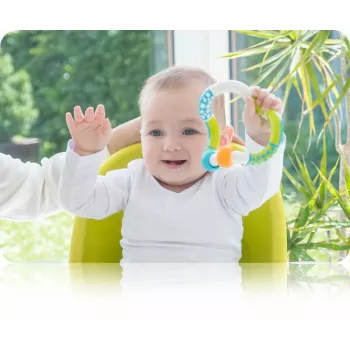 Kidsme Grab, Loop, Bend & Learn Rattle, 3M+