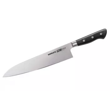 SAMURA PRO-S Chef's Knife 240 mm, AUS-8 Steel, G-10 Handle, Full Tang
