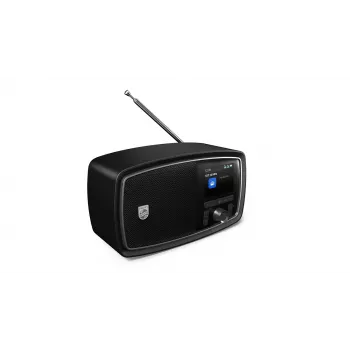Philips Century Portable Radio, Black