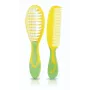 Kidsme Baby Hair Brush & Comb Set - Soft Bristle, BPA-Free, Ergonomic, White/Grey