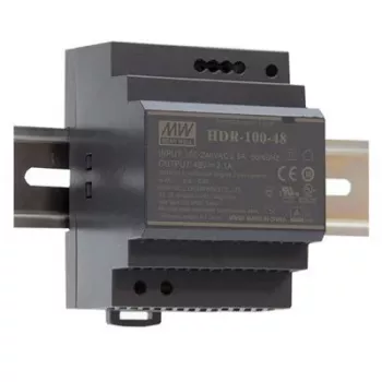MEAN WELL HDR-100-48N DIN Rail Power Supply 48V 100W