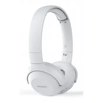 Philips UpBeat Wireless On-Ear Headphones with Microphone, White