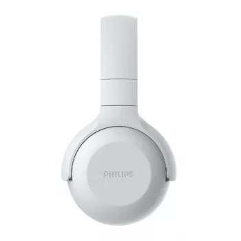 Philips UpBeat Wireless On-Ear Headphones with Microphone, White