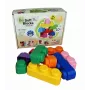 Gerardo's Toys GT3108 Soft Building Blocks Set, 10 Pieces, EVA Foam, Multi-Coloured